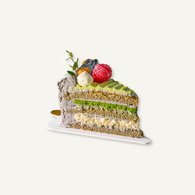 醇抹黑芝麻切块