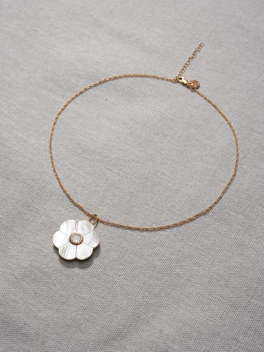 北京仓｜Bohemian Rhapsodie-KATERINETTA-山茶花 白贝母 项链［法国设计师］ 商品图2