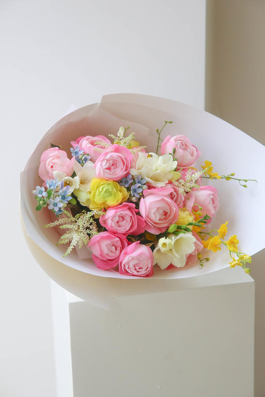 法式花束春日系桃夭 商品图2