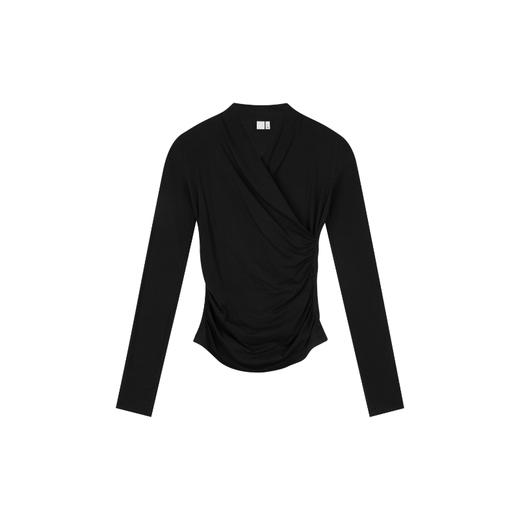 Oneup裹身褶皱长袖 商品图7