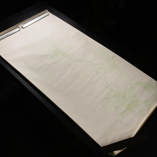 80年代天津杨柳青画店制木版水印大画笺（原装一筒15张） 商品图3