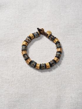 北京仓｜Bohemian Rhapsodie-CAMILLE-拉长石 乌木 串珠 手链［法国设计师］