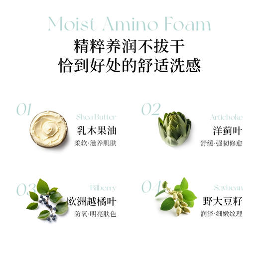 ETVOS 悦朵丝 氨基酸泡沫洗面奶 90g 商品图2