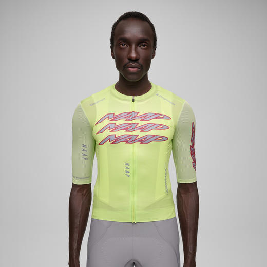 MAAP 男士 Pulse系列 Pro Air Jersey 3.0 短袖骑行服服 青柠绿 商品图0