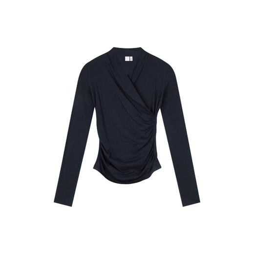 Oneup裹身褶皱长袖 商品图5