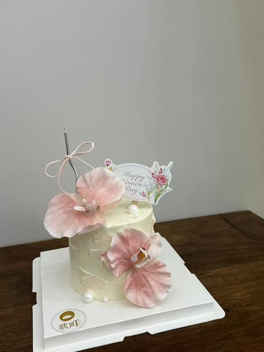 气质蝴蝶兰唯美小蛋糕 商品图2
