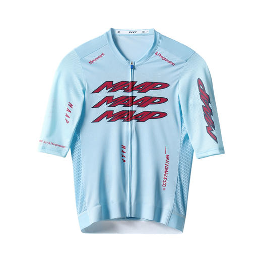 MAAP 男士 Pulse系列 Pro Air Jersey 3.0 短袖骑行服服 天空蓝 商品图4