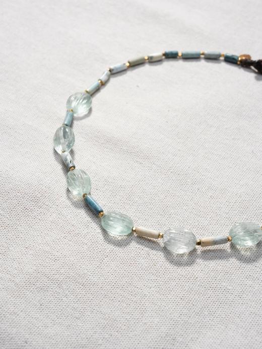 北京仓｜Bohemian Rhapsodie-ROMINA-绿松石 萤石 项链［法国设计师］ 商品图2