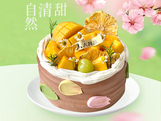 【自然好鲜甜】春日生日蛋糕 商品图1
