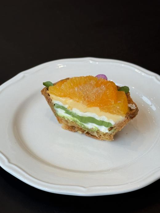 抹茶柚子柑橘千层酥挞·西点 商品图1