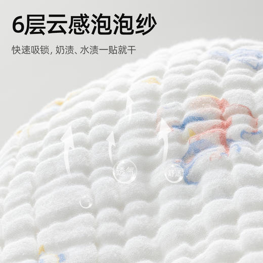 贝肽斯婴儿小方巾幼儿园专用小毛巾新生婴儿a类纯棉口水巾洗脸巾 商品图6