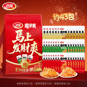 卫龙 魔芋爽马年礼包695g/袋