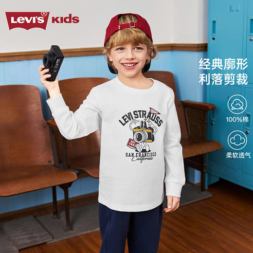 LEVIS 春 大童小童 儿童童装T恤 LVB-LS-R853 商品图7