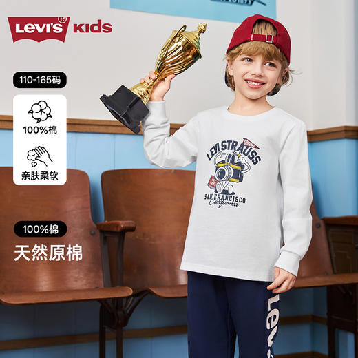 LEVIS 春 大童小童 儿童童装T恤 LVB-LS-R853 商品图6