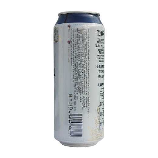 福佳 比利时风味11.7°P白啤酒 500ml/1听/6听 商品图2