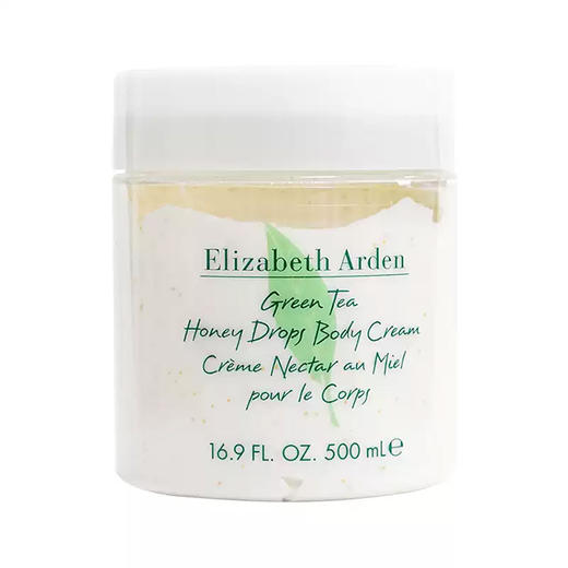 雅顿绿茶身体霜（含蜂蜜精华颗粒） 500ml 商品图0