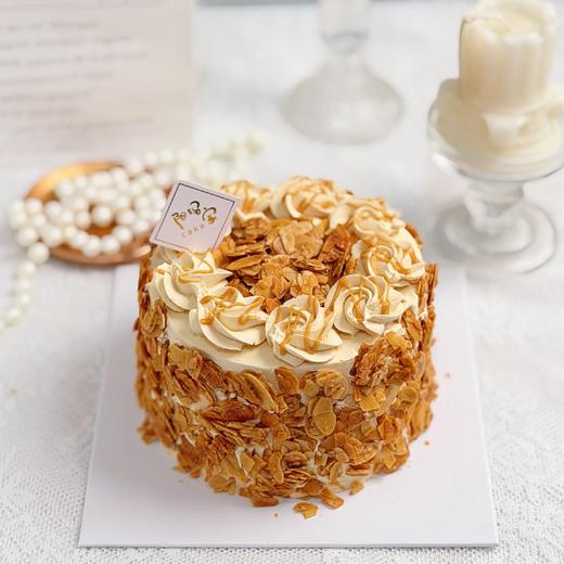 焦糖杏仁咸奶油口味蛋糕 商品图0