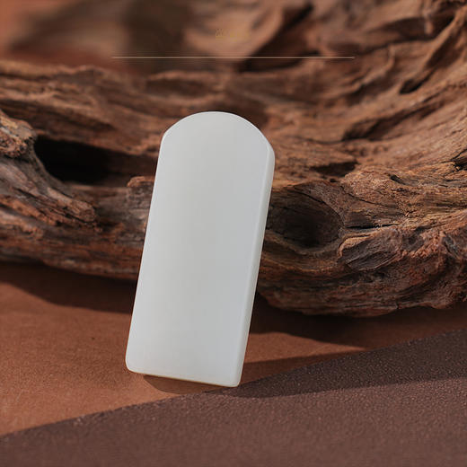 【妙禧】羊脂白玉观音牌 商品图5