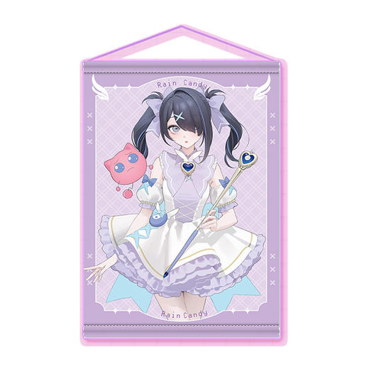 【GSC现货】糖糖生日祭2025纪念挂画布 主播女孩重度依赖 商品图1