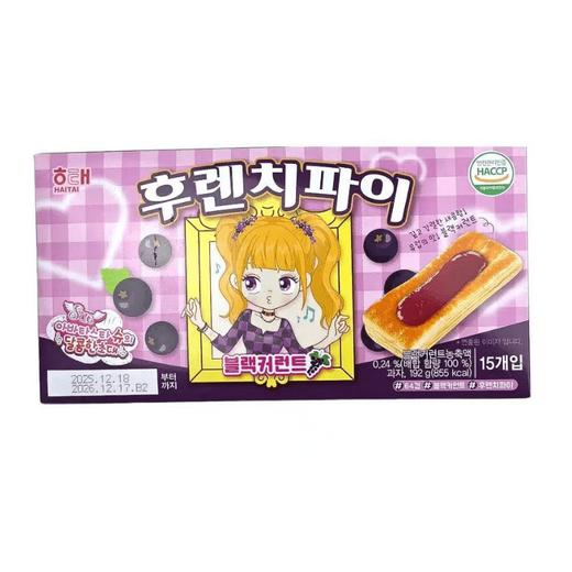 海太 黑加仑酱派192g 해태 후렌치파이블랙커턴트192g 商品图0