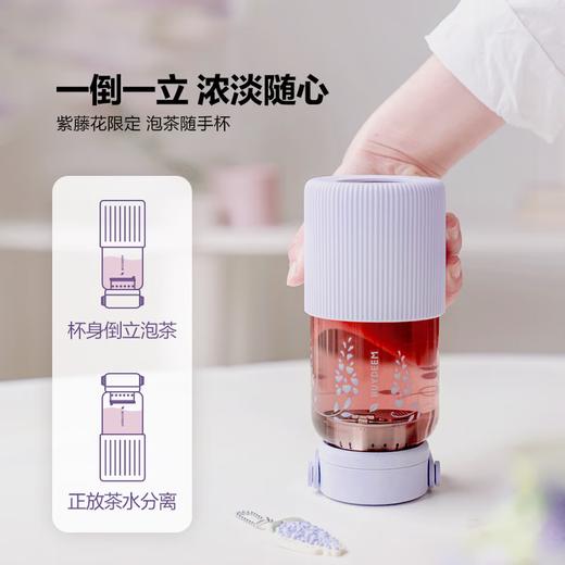 北鼎 玻璃杯壶 紫藤花系列 商品图6