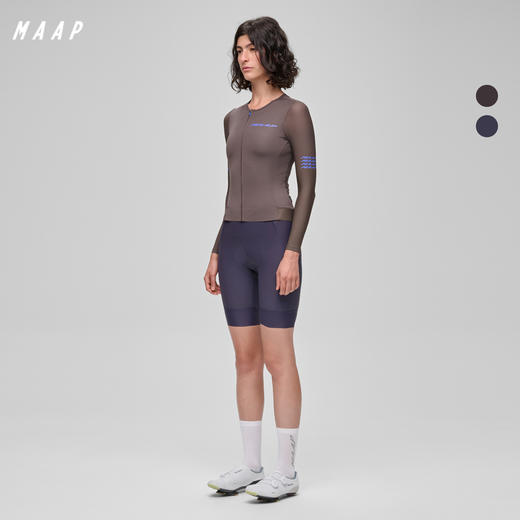 MAAP 女士 Team Bib Evo Cargo 口袋骑行短裤 深海军蓝 商品图0