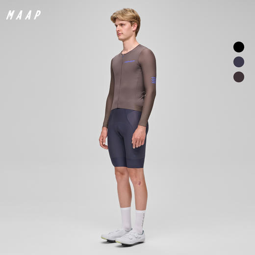 MAAP 男士 Team Bib Evo Cargo 口袋骑行短裤 深海军蓝 商品图0