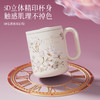 GERM格米非遗苏绣马克保温杯高颜值家用早餐喝水杯子女士生日礼物 商品缩略图2