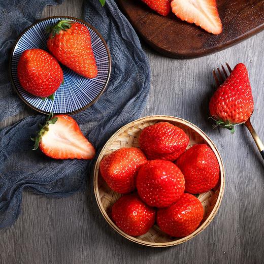 安徽红颜草莓优选大果1kg装（单果15g+） 商品图1