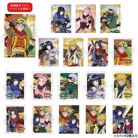 火影忍者疾风传 忍武者 相卡 全18种 9包/盒 谷子