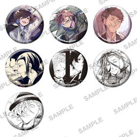 文豪野犬 novels ver.2 小说原画徽章 吧唧 7包/盒 谷子