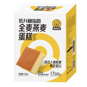 神探伍伍 低升糖指数全麦燕麦蛋糕400g