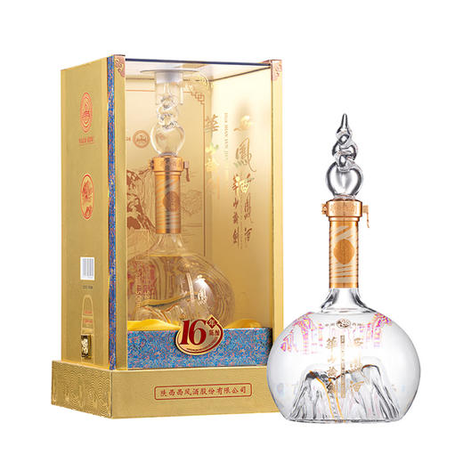陕西西凤酒 白酒凤香型 华山论剑16年52度 500m*1瓶/2瓶/6瓶 商品图0