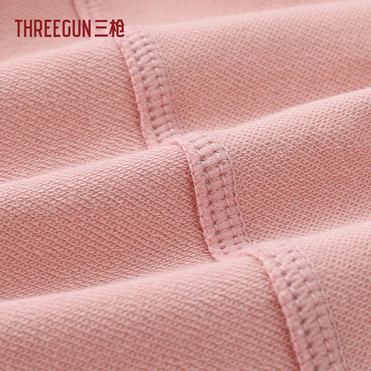 Threegun三枪 毛圈连帽女外套-T80128A01 商品图8