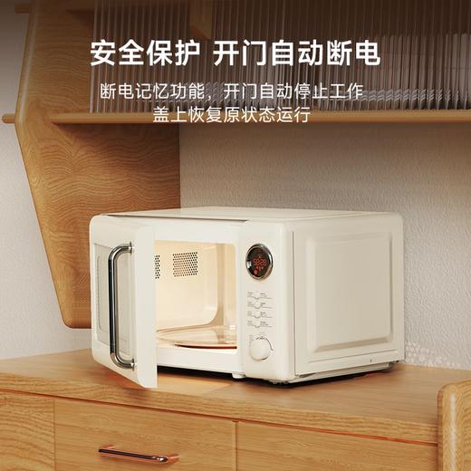倾厨20L日式复古微波炉 商品图0