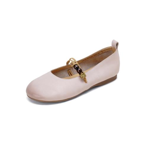 【牛皮革】西村名物2026年春季新款舒适平底软底软面浅口单鞋玛丽珍鞋X26AE16731 商品图10