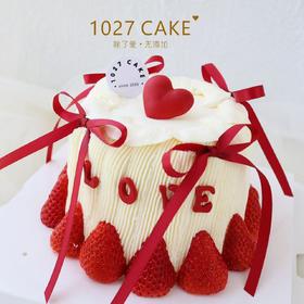 1027CAKE | 草莓 蝴蝶结 复古 简洁款