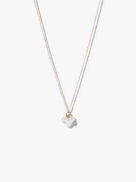 订购10周到｜Mizuki-Sea of Beauty-美丽之海 糖果 簇状 白色 Akoya珍珠 项链［美国设计师］