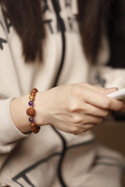 老山檀香原创[聚宝盆】8mm18颗 商品图7