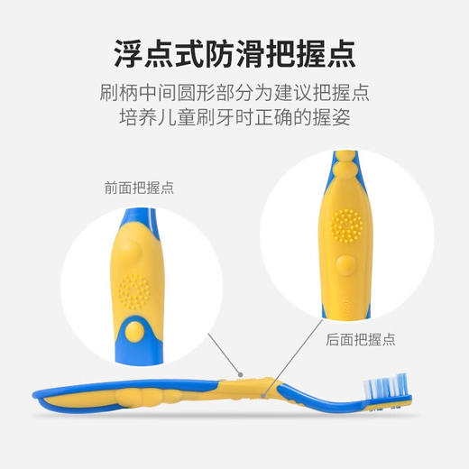 瑞士Trisa儿童成长优护牙刷（3-6岁）两支装 商品图2