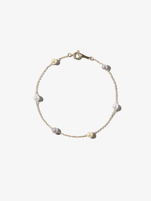 订购10周到｜Mizuki-Sea of Beauty-美丽之海 糖果 三色 Akoya海水珍珠 手链［美国设计师］ 商品图0