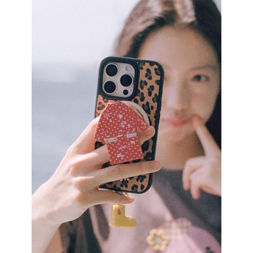 Tagi 换装游戏 磁吸手机壳 可爱磁吸防摔皮革手机壳适用于苹果 商品图3