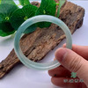 派瑞翡翠 翡翠手镯 糯种 绿色 飘花 商品缩略图3