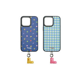 Tagi 换装游戏 磁吸手机壳 可爱磁吸防摔皮革手机壳适用于苹果