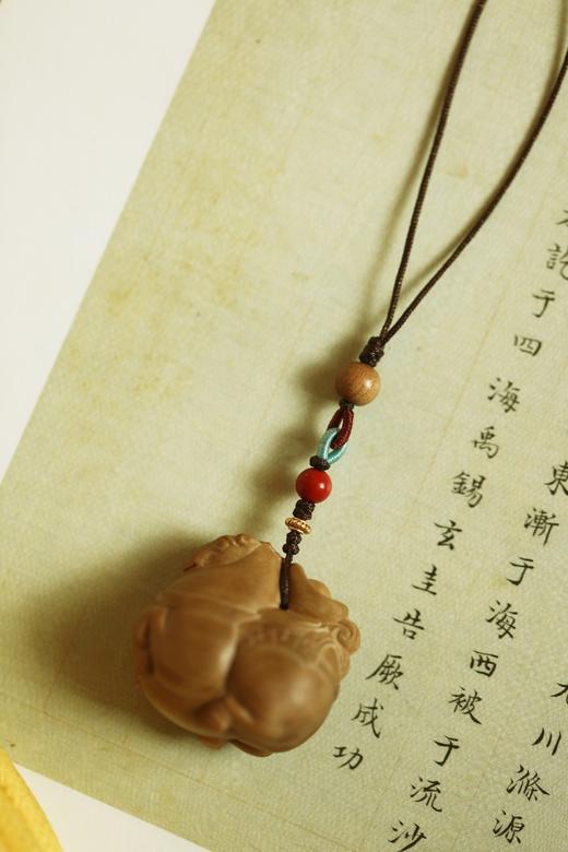 老山檀香|马上有钱挂件 商品图3