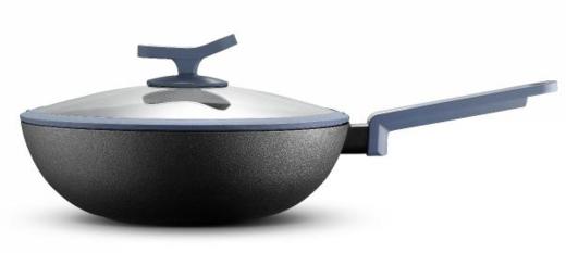 德世朗DP907-W30蓝鲨pro系列不粘炒锅 商品图0