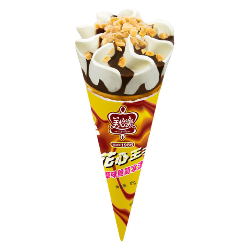 【秒杀价13.5元/盒】美怡乐花心王子香草冰淇淋组合装(65G*5)