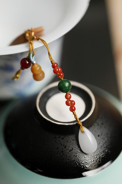 檀香/紫檀【半月梳】小把件挂件 商品图8