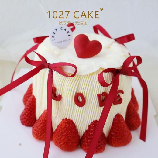 1027CAKE | 草莓 蝴蝶结 复古 简洁款 商品图2