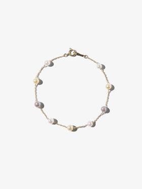 订购10周到｜Mizuki-Sea of Beauty-美丽之海 糖果 三色  多颗 Akoya海水珍珠 手链［美国设计师］